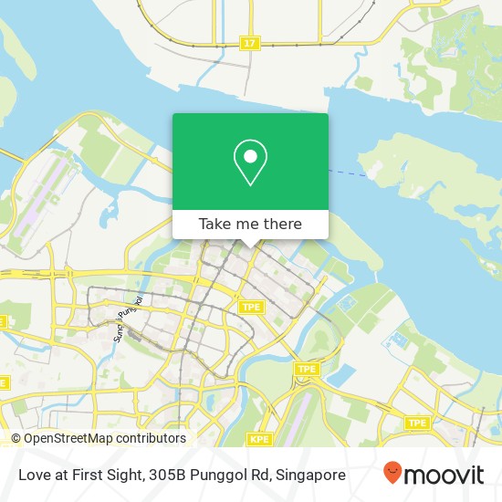 Love at First Sight, 305B Punggol Rd map