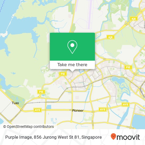 Purple Image, 856 Jurong West St 81地图