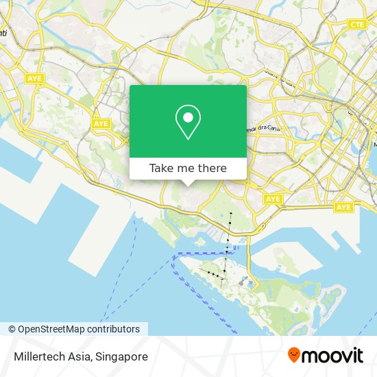 Millertech Asia map