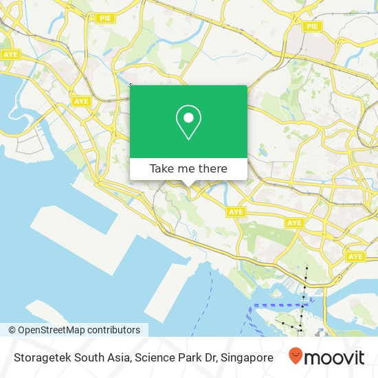 Storagetek South Asia, Science Park Dr map