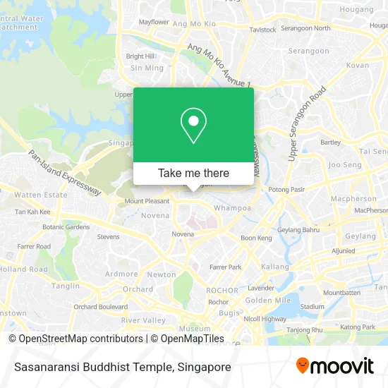 Sasanaransi Buddhist Temple map