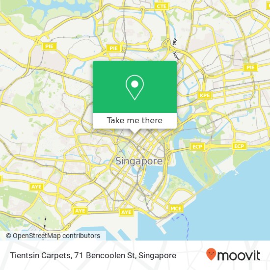 Tientsin Carpets, 71 Bencoolen St地图