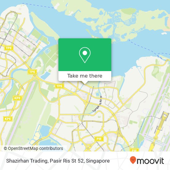 Shazirhan Trading, Pasir Ris St 52地图
