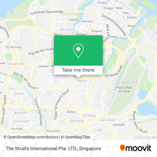 The Straits International Pte. LTD. map