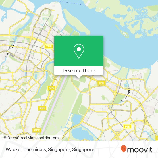 Wacker Chemicals, Singapore地图