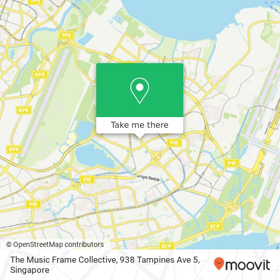 The Music Frame Collective, 938 Tampines Ave 5地图