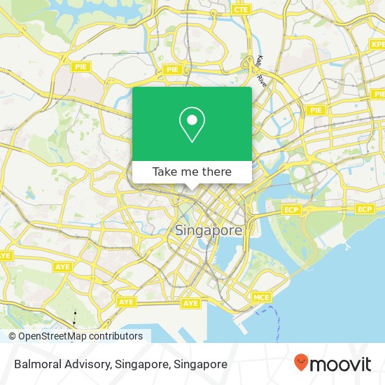 Balmoral Advisory, Singapore map