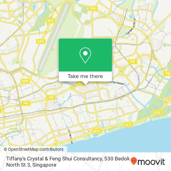 Tiffany's Crystal & Feng Shui Consultancy, 530 Bedok North St 3地图