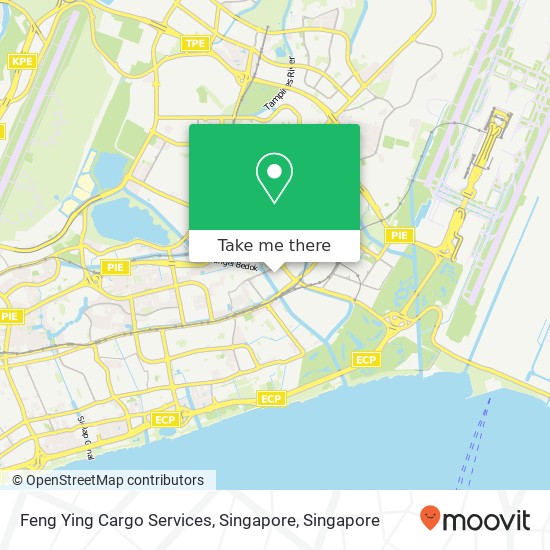 Feng Ying Cargo Services, Singapore map