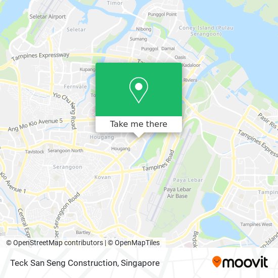 Teck San Seng Construction map