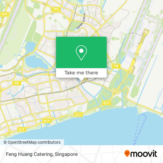 Feng Huang Catering map