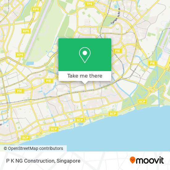 P K NG Construction map