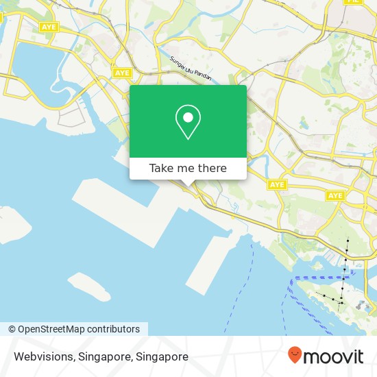 Webvisions, Singapore map