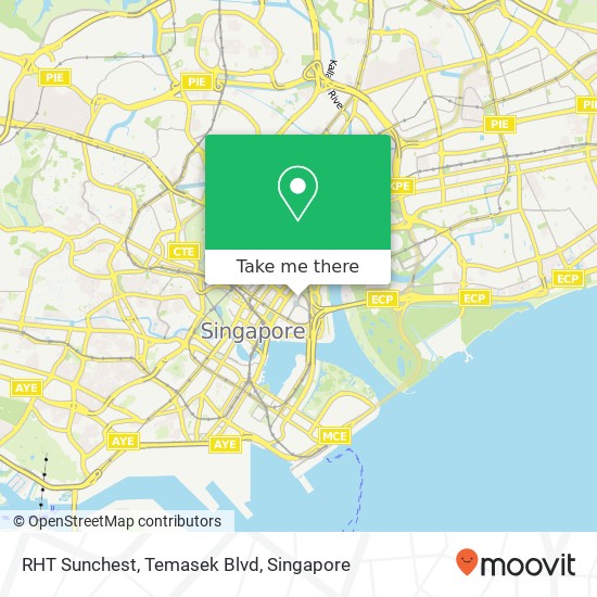 RHT Sunchest, Temasek Blvd map
