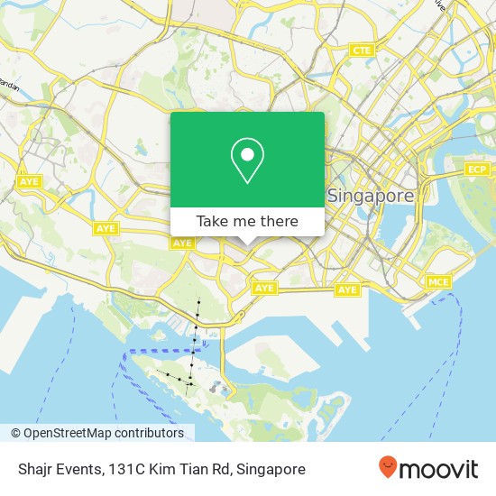 Shajr Events, 131C Kim Tian Rd map