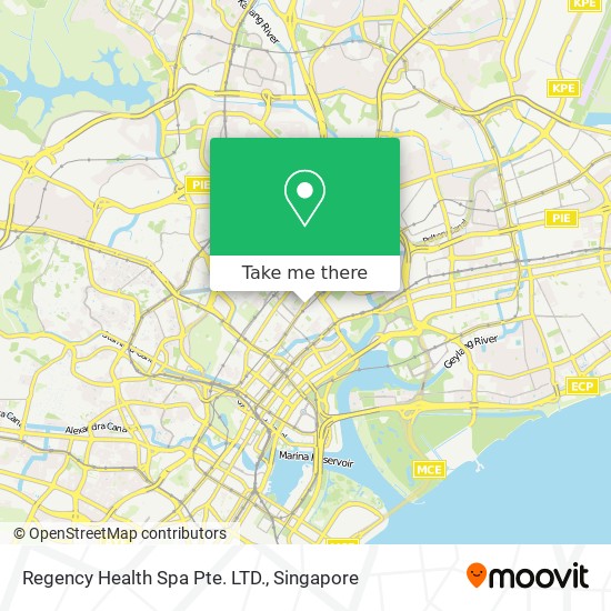 Regency Health Spa Pte. LTD. map