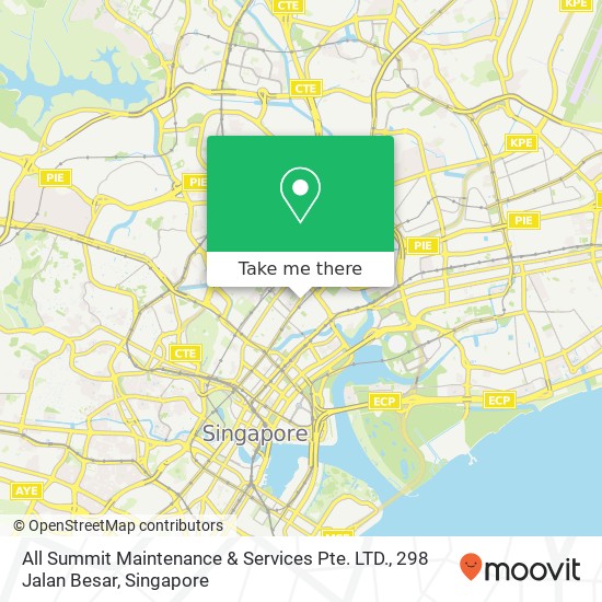 All Summit Maintenance & Services Pte. LTD., 298 Jalan Besar地图