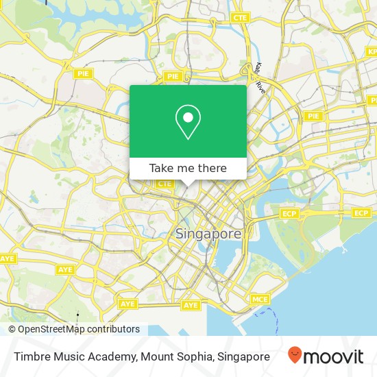 Timbre Music Academy, Mount Sophia map