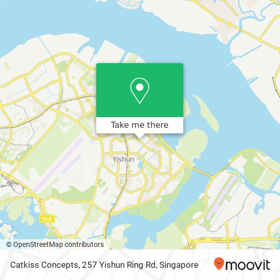 Catkiss Concepts, 257 Yishun Ring Rd地图