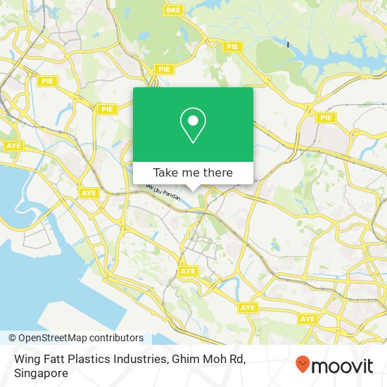 Wing Fatt Plastics Industries, Ghim Moh Rd地图