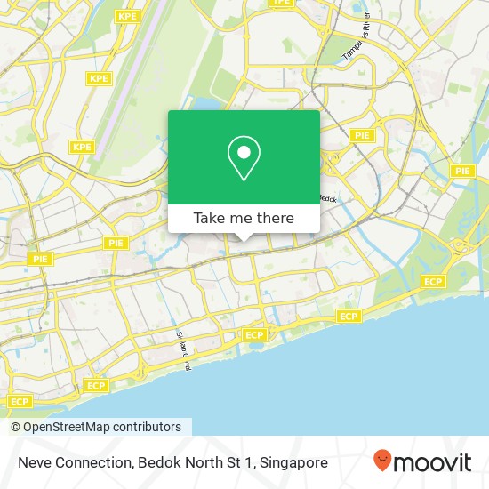 Neve Connection, Bedok North St 1地图