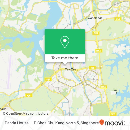 Panda House LLP, Choa Chu Kang North 5 map