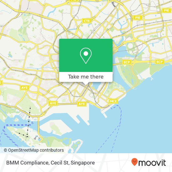 BMM Compliance, Cecil St地图