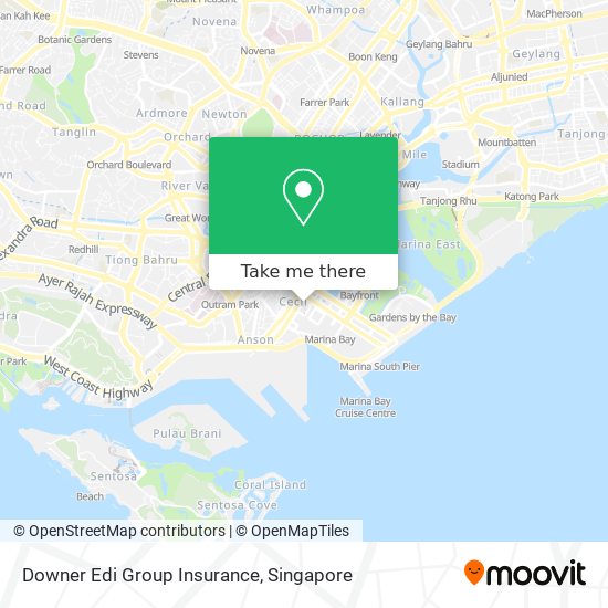 Downer Edi Group Insurance map