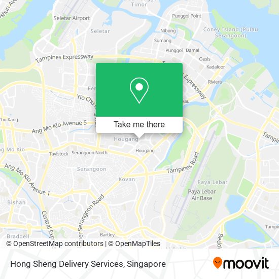 Hong Sheng Delivery Services map