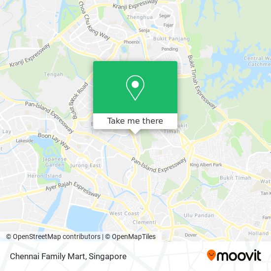 Chennai Family Mart map