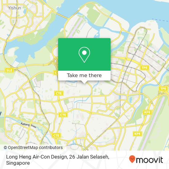 Long Heng Air-Con Design, 26 Jalan Selaseh map