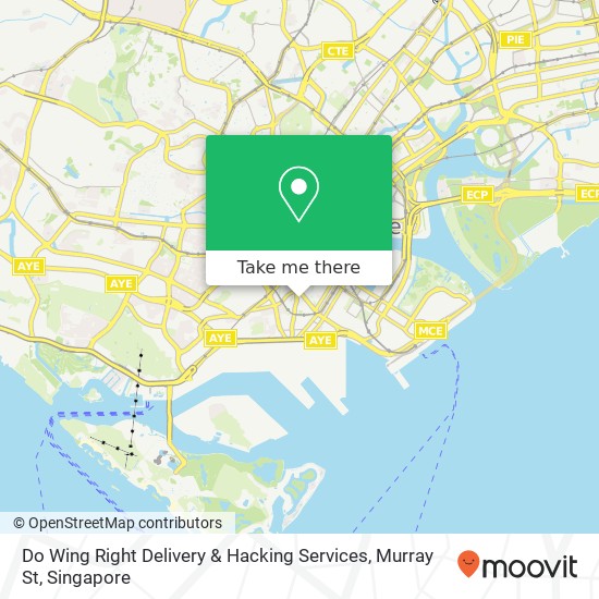 Do Wing Right Delivery & Hacking Services, Murray St map