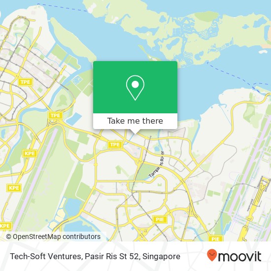 Tech-Soft Ventures, Pasir Ris St 52 map