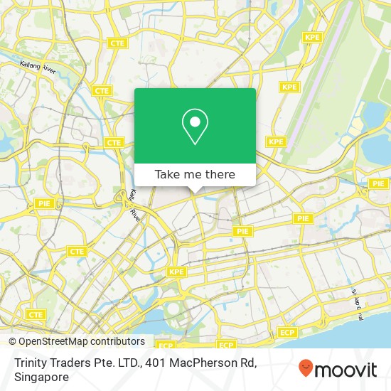 Trinity Traders Pte. LTD., 401 MacPherson Rd map