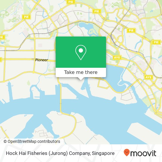 Hock Hai Fisheries (Jurong) Company, Fishery Port Rd map