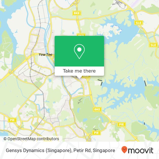 Gensys Dynamics (Singapore), Petir Rd地图