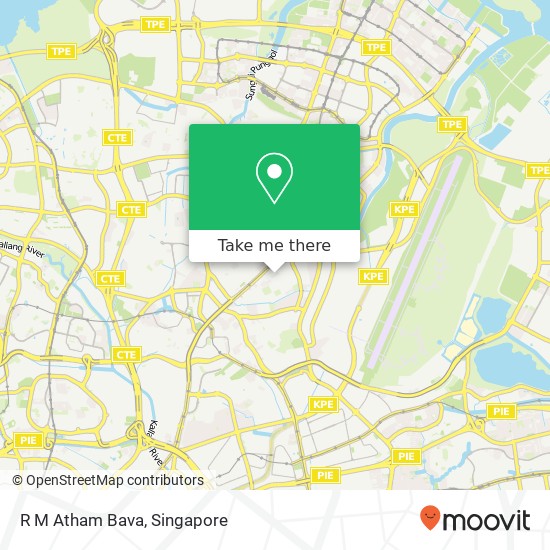 R M Atham Bava, Singapore地图