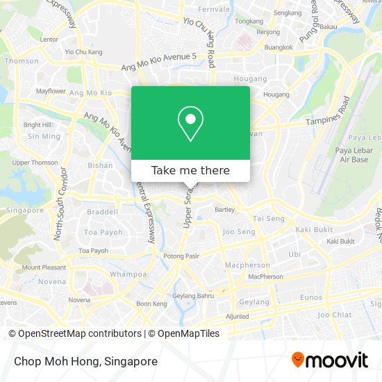 Chop Moh Hong map