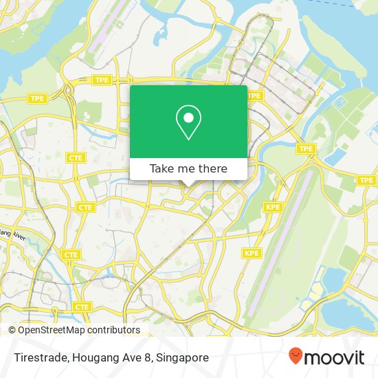 Tirestrade, Hougang Ave 8地图