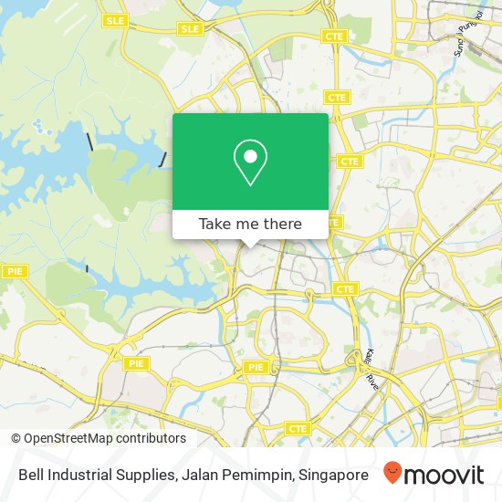 Bell Industrial Supplies, Jalan Pemimpin map