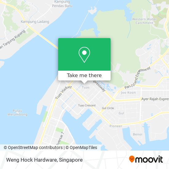 Weng Hock Hardware map