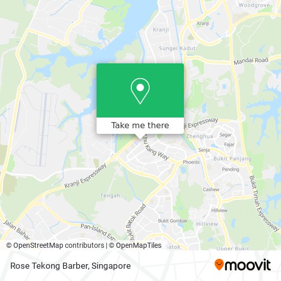 Rose Tekong Barber map