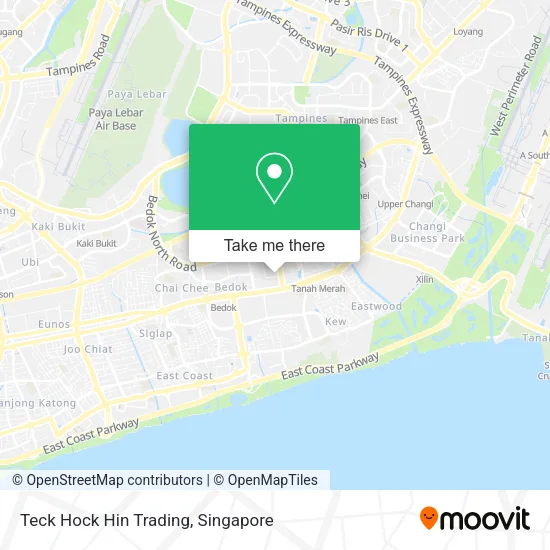 Teck Hock Hin Trading map