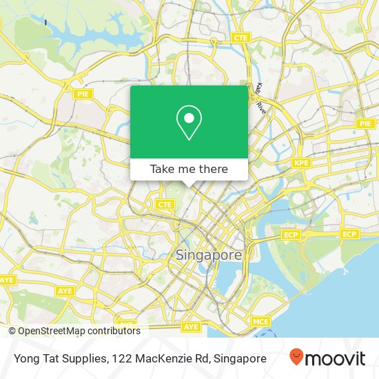 Yong Tat Supplies, 122 MacKenzie Rd map