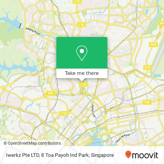 Iwerkz Pte LTD, 8 Toa Payoh Ind Park map