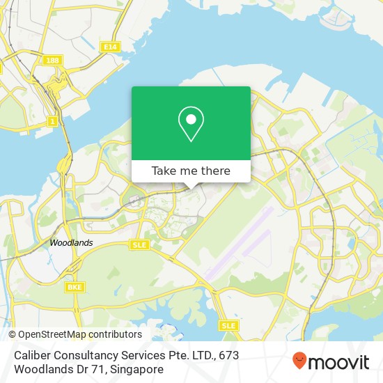 Caliber Consultancy Services Pte. LTD., 673 Woodlands Dr 71 map