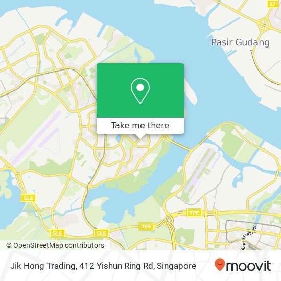 Jik Hong Trading, 412 Yishun Ring Rd map
