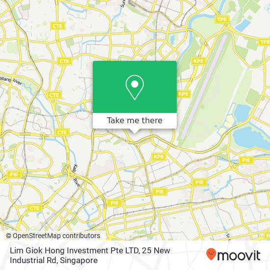 Lim Giok Hong Investment Pte LTD, 25 New Industrial Rd map
