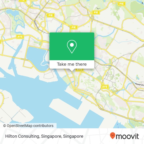 Hilton Consulting, Singapore地图