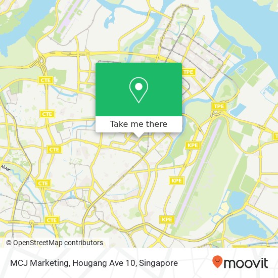 MCJ Marketing, Hougang Ave 10地图